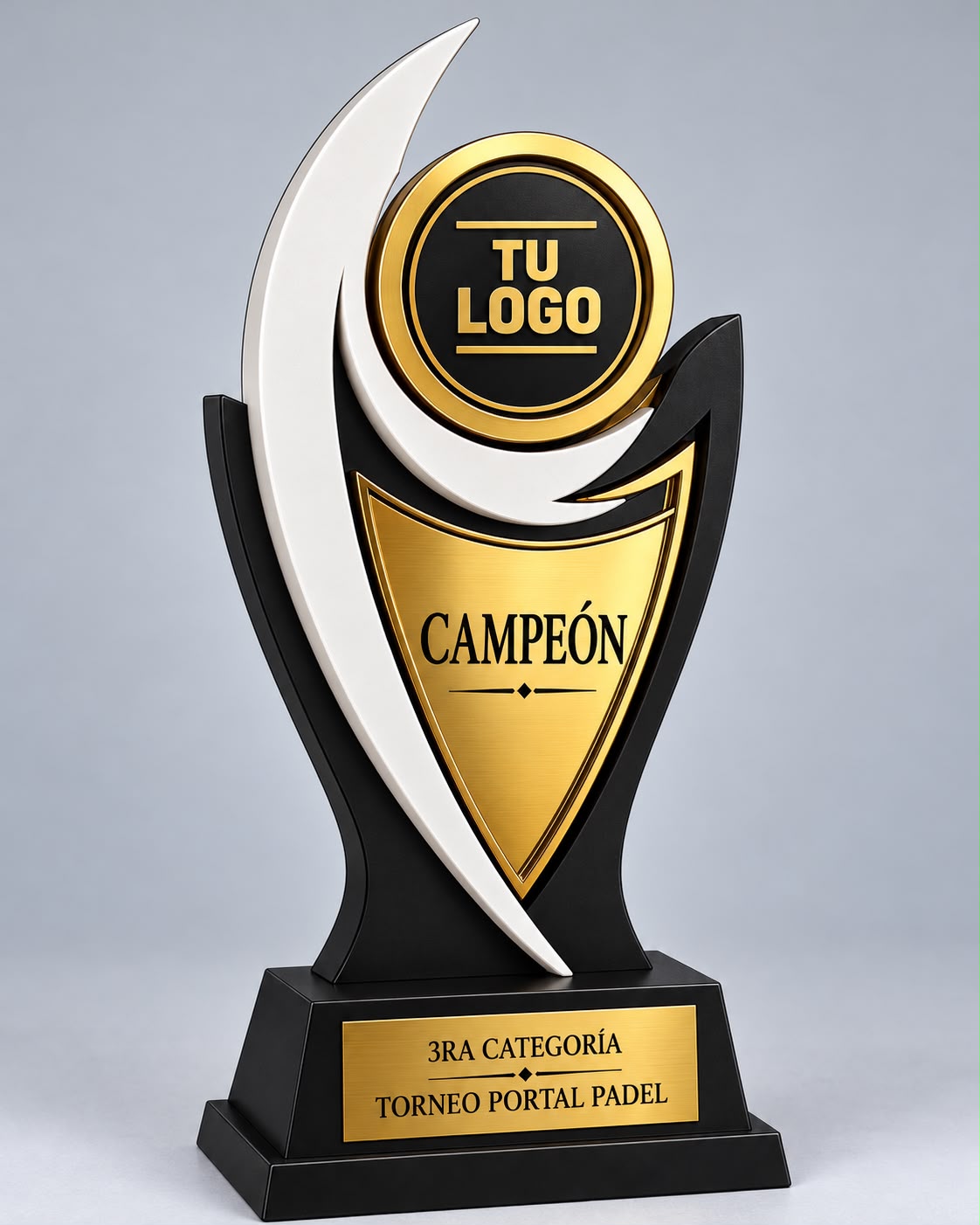 Trofeo modelo Campeón